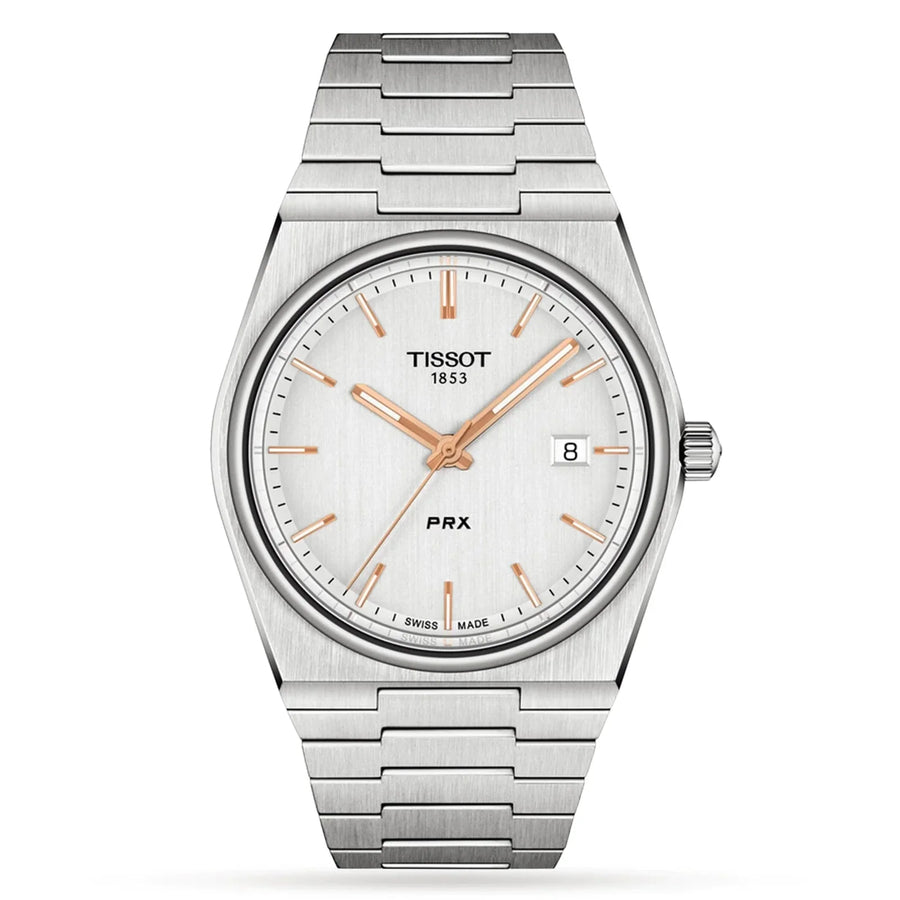 Reloj Tissot para hombre Prx Oro rosa T1374101103100