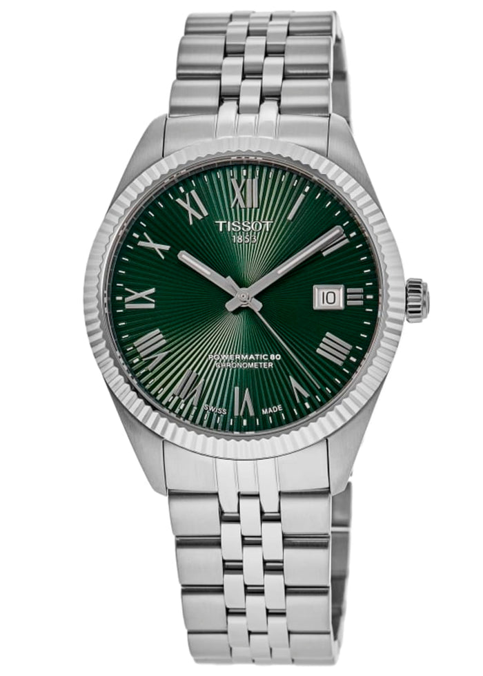 Tissot Ballade Powermatic 80 COSC Esfera Verde T156.408.11.093.00