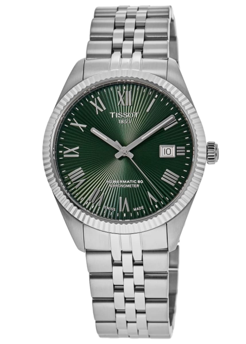 Tissot Ballade Powermatic 80 COSC Esfera Verde T156.408.11.093.00